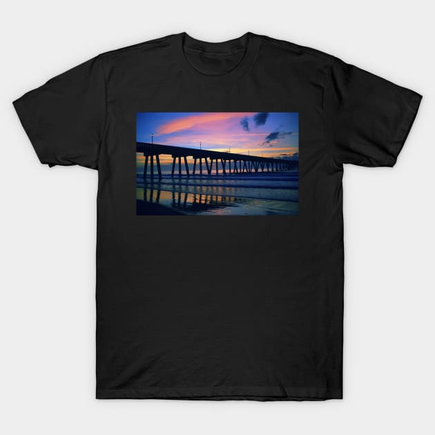 Wrightsville Beach Art2 T-Shirt by ILMphotoguy